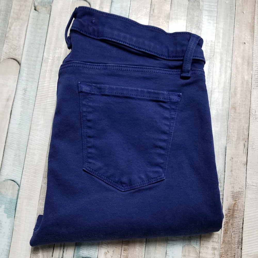 J Brand Cropped Rail Jeans